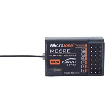 Imagem de Fancyes MC6RE Mini Receiver 6CH 2.4 GHz Radio System para MC6C Transmitter Controller RC Helicopter Plane Glide