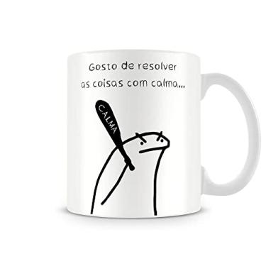 Imagem de Caneca meme boneco palito calma 330 ml