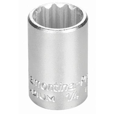 Imagem de Soquete Estriado em Aço Cromo Vanádio 11 mm - Encaixe 1/4" Tramontina PRO Tramontina