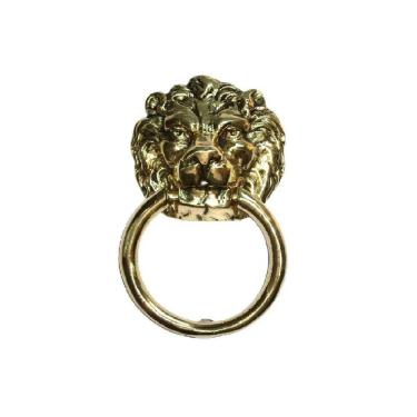 Imagem de Batedor de Porta (aldrava) Modelo Leão Alumínio Fundido