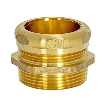 Imagem de Eastman 35403, adaptador de armadilha macho de latão resistente com conexão de junta deslizante e anel de compressão, 1,4 x 2 x 2