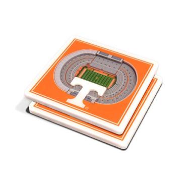Imagem de YouTheFan Porta-copos NCAA Tennessee Volunteers 3D StadiumView - Estádio Neyland 10 cm x 10 cm