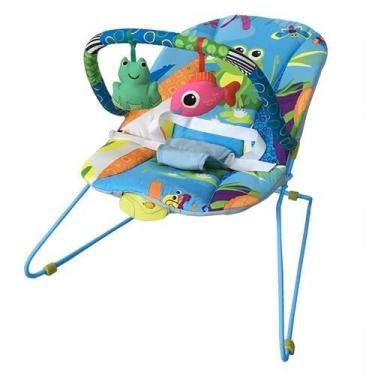 Imagem de Cadeira De Descanso Bebê Vibratória Lite Aqua  Baby Style - Baby Style