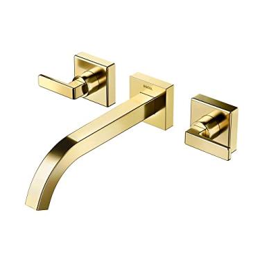 Imagem de Torneira Misturador Docol Stillo 832443 de Parede Ouro Polido