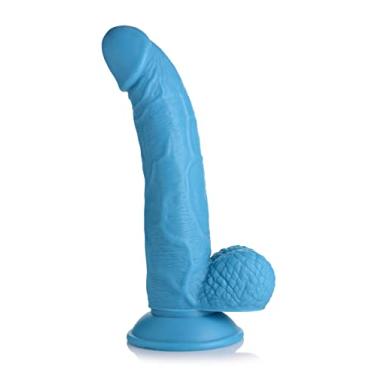 Imagem de Dildo com bolas de 19 cm (7,5 polegadas) - Azul
