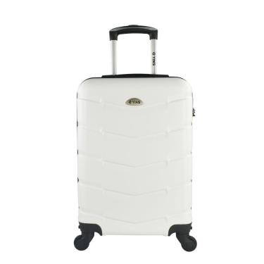 Imagem de Mala de Bordo Pequena para Viagem em Abs Yins 21209 Cadeado Integrado Rodas Giro 360 Br...
