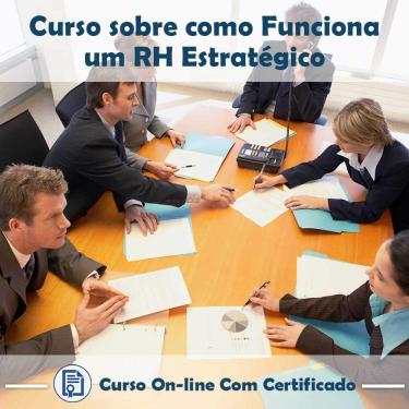Imagem de Curso online em videoaula sobre RH Estratégico com Certificado