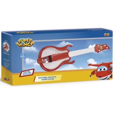 Imagem de Guitarra Infantil Musical Super Wings - Fun