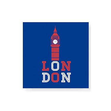 Imagem de Arte Maníacos Quadro Decorativo em Tela Canvas London Big Ben - 50x50cm