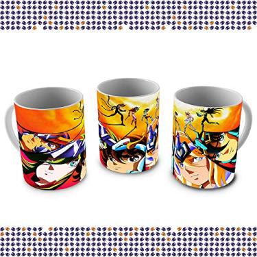 Imagem de Caneca de Porcelana Cavaleiros do Zoodíaco 02