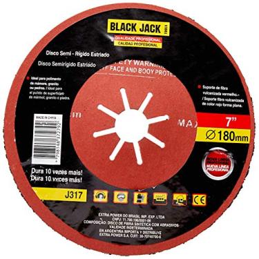 Imagem de BLACK JACK Disco Polimento Semi Rígido Black Jack J317 4 1/2' 115 Mm
