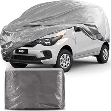 Imagem de Capa Para Cobrir Carro Forro Impermeável Fiat Mobi Tamanho P
