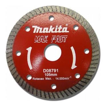 Imagem de Disco Diamantado Mak Fast Turbo 105 Mm  D - 08791 Makita