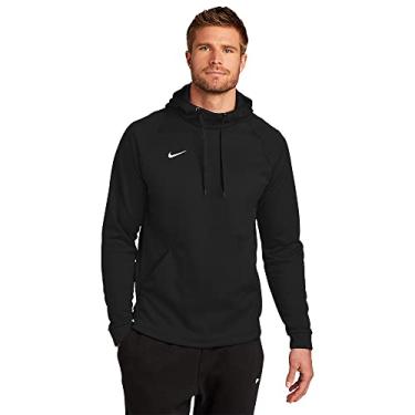 Imagem de MEN'S NIKE THERMA PULLOVER HOODIE (BLACK/WHITE, Small)