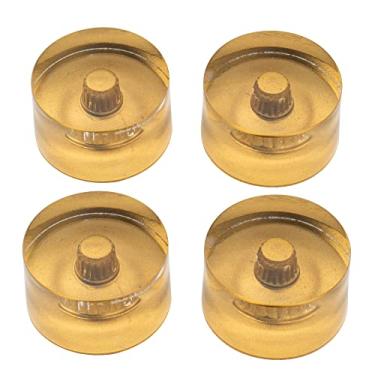 Imagem de Musiclily Pro Tamanho Métrico 18 Spline Knobs Guitarra Speed para Gretsch Streamliner Style, Dourado(4 Peças)