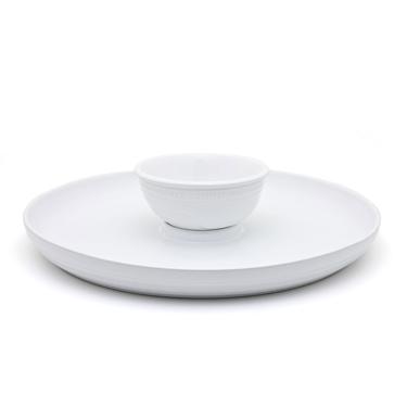 Imagem de Prato para Aperitivo Branco Le Creuset