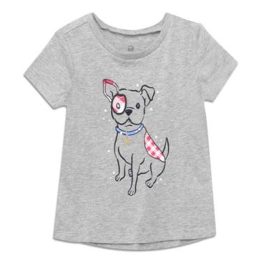 Imagem de Camiseta Infantil Gap Dog Feminina
