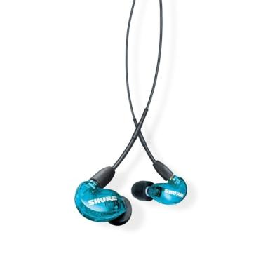 Imagem de Shure Fones de ouvido com fio SE215 PRO, com ponteiras e estojo de transporte, azul (SE215SPE)