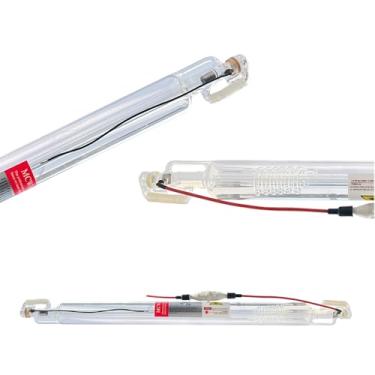 Imagem de MCWlaser Tubo de laser de 40 W, 700 mm, comprimento, 50 mm de diâmetro, para máquina de corte e gravação a laser de CO2