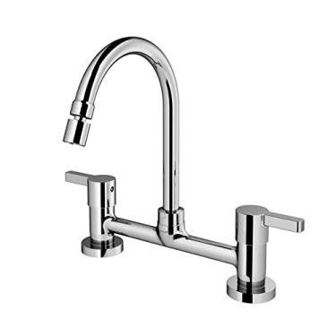 Imagem de Docol Misturador de Cozinha de Mesa Bica Alta Nova Chess - Cod.Novo: 90015246006 Cod.Antigo: 01524606