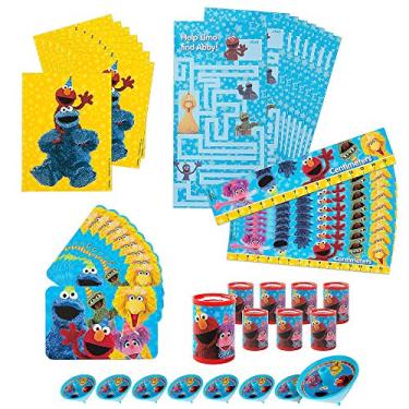 Imagem de amscan Mega Mix Favors | Sesame Street Collection | Party Accessory