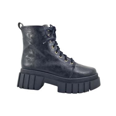 Imagem de Coturno Feminino Salto Anabela Numeração Especial Luna