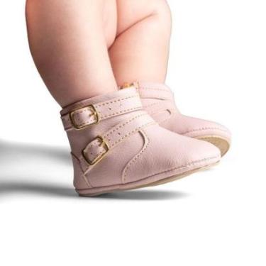 Imagem de Botinha Bota Recém Nascido Menina Lançamento Zíper-Feminino