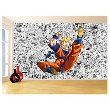 Imagem de Papel De Parede 3D Dragon Ball Goku Gohan Anime 3,5M Dbz606