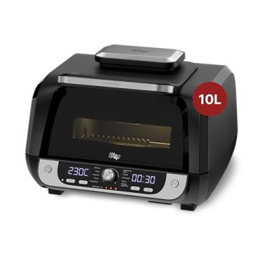Imagem de WAP Fritadeira Elétrica Air Fryer Barbecue Digital 12 em 1, 10 Litros, 4 Níveis de Temperatura, Antiaderente, 1800W 127V