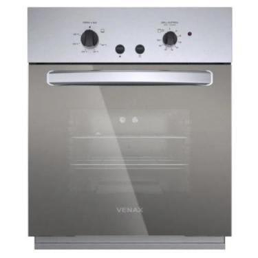 Imagem de Forno À Gás 50L De Embutir Com Grill Venax Inox 110V/220V