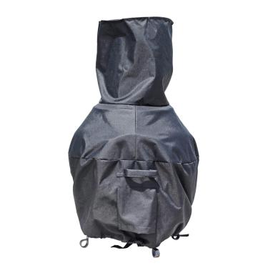 Imagem de Capa resistente contra chaminé - durável, à prova de intempéries com tampa para lareiras