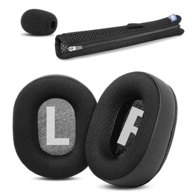 Imagem de XRHTONG Almofadas de substituição respiráveis + faixa de cabeça compatíveis com HyperX Cloud III, Cloud Alpha, Cloud II, Cloud Alpha S Gaming Headsets Almofadas auriculares (tecido respirável/espuma