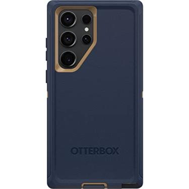 Imagem de OtterBox Capa da série Defender para Galaxy S23 Ultra - Tênis de camurça azul (azul)