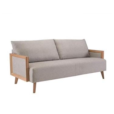 Imagem de Sofá Herval Mh 4189, 3 lugares, Cinza