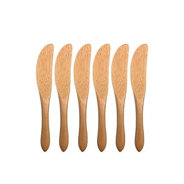 Imagem de Oikos - Conjunto de Mini Facas de Bambu 6 Peças
