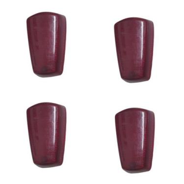 Imagem de Lente Pisca Yamaha Rd 350 Tenere 600 Vermelha 4 Unidades - SAVANA MOTO