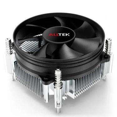 Imagem de Air Cooler Para Processador ALLTEK, TDP 65W, 90mm - ATK-C001, Preto