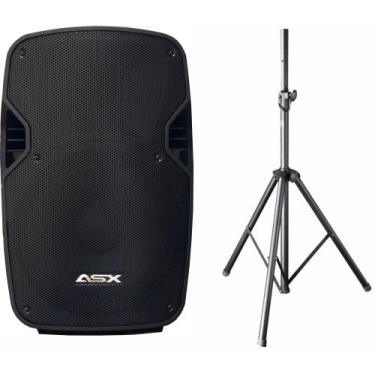 Imagem de Caixa Ativa 12 Profissional Asx S1200 Usb 5 + Tripé