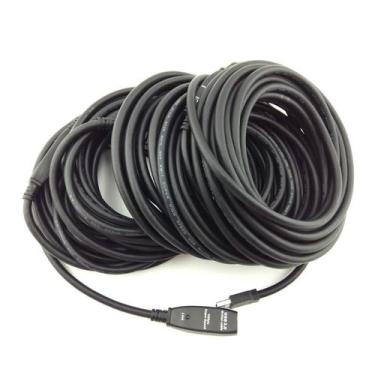 Imagem de Extensor USB 3.0 Ativo com Repetidor A Macho X A Fêmea 25 Metros - Win