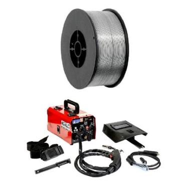 Imagem de Máquina de solda mig  fortg 100a 127v sem gas c/ arame  1kg