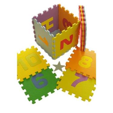 Imagem de Jogo Educativo Amarelinha Em E.V.A Grande Tapete Infantil - Criativa E