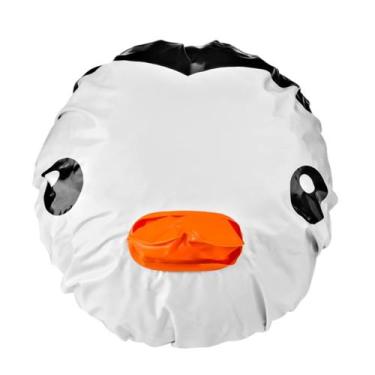 Imagem de Touca Para Banho 3D Em PVC 29cm Bichos Divertidos Marco Boni, Preto