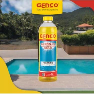 Imagem de Genfloc Clarificante E Auxiliar De Filtração para Piscinas 1 Litro Gen