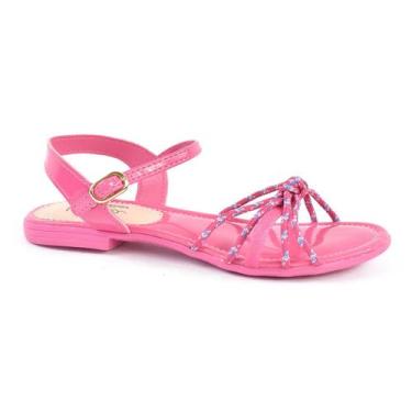 Imagem de Sandália Kidy Flat Ibiza Infantil Rosa De Fivela, Pink, 32