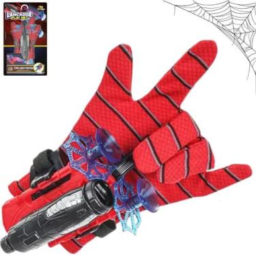 Imagem de Luva Homem Aranha Lança Teia Ventosa Brinquedo Spider Man - Europio