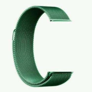 Imagem de Pulseira Magnética Compatível Hello Watch 3+ Plus - Poolsy, Verde 42 a