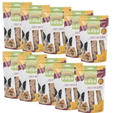 Imagem de Petisco Natural Cachorro Costela Bovina Natural 10Un Snack - PURESNACK