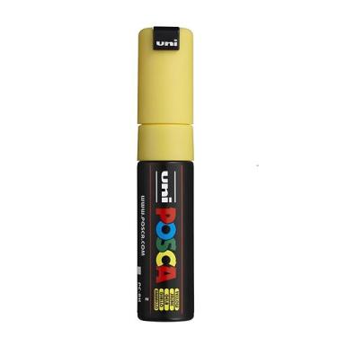 Imagem de Caneta Uniball Posca Pc-8k Escolha a Cor , AMARELO