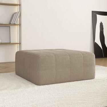Imagem de Puff Modular de Espuma Easybox Cabecasa Madeiramadeira Taupe