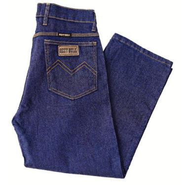 Imagem de Calça Jeans Tradicional Masculina com Elastano - Best Bull, Azul escur